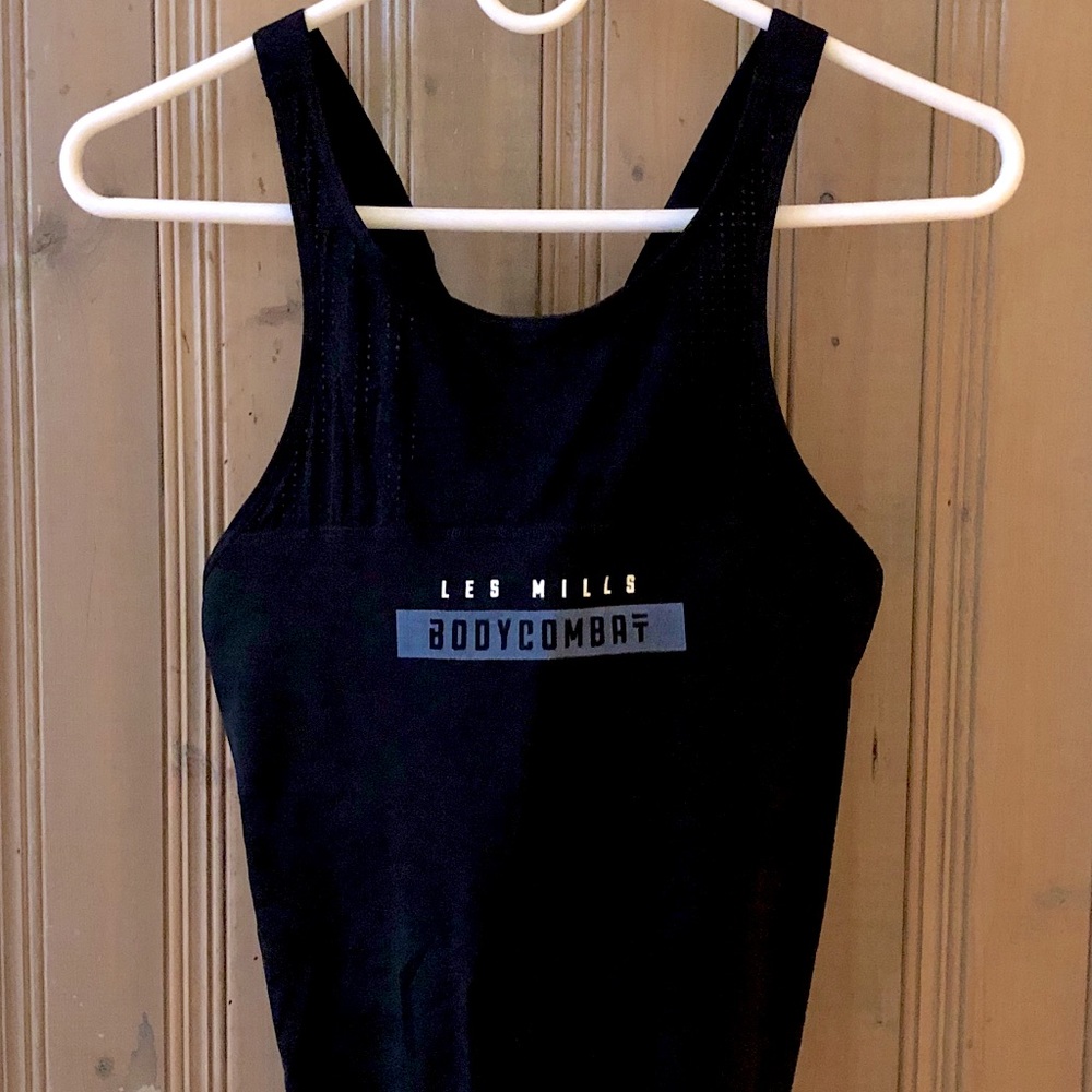 Reebok Les Mills Bodycombat Long Bra Black